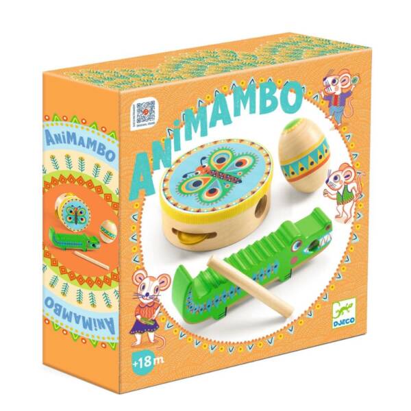 Djeco Animambo Set of 3 Percussion Instruments - Image 2