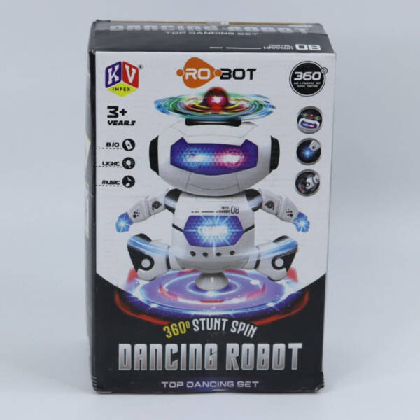 Dancing Robot with 3D Lights and Music, Non Toxic Plastic – White, Science Fiction for kids above 3 years age – Boys and Girls - Image 8