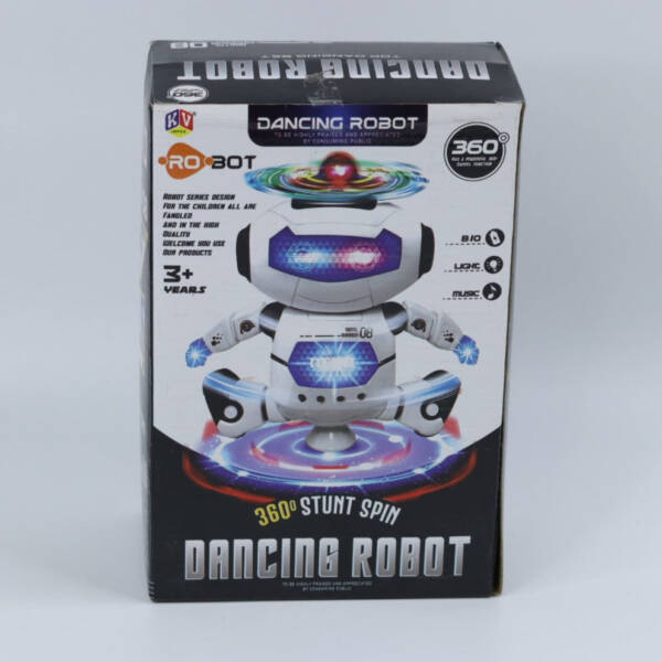 Dancing Robot with 3D Lights and Music, Non Toxic Plastic – White, Science Fiction for kids above 3 years age – Boys and Girls - Image 7