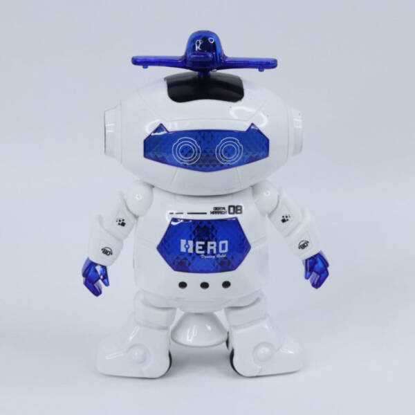 Dancing Robot with 3D Lights and Music, Non Toxic Plastic – White, Science Fiction for kids above 3 years age – Boys and Girls - Image 5
