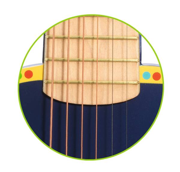 Djeco Animambo Toy 6 metallic strings Guitar - Image 5