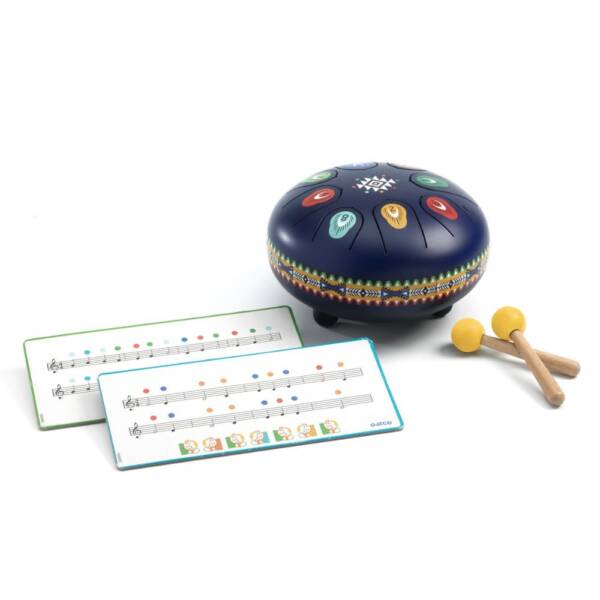 Djeco Animambo Musical Toys - Mini Steel Drum - Image 3