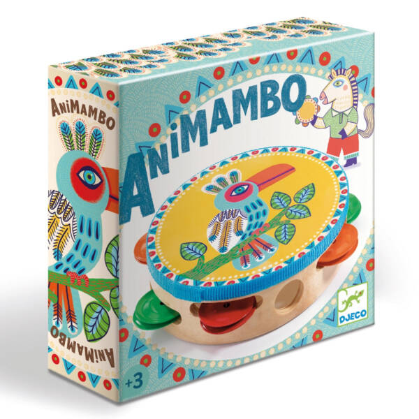 Djeco Animambo Wooden Tambourine - Image 2