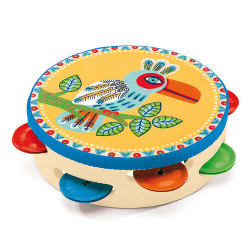 Djeco Animambo Wooden Tambourine