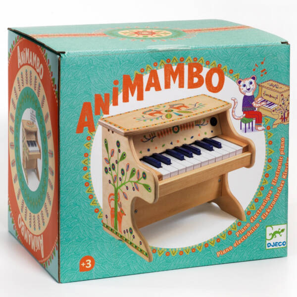 Djeco Animambo Electronic Piano - Toy Piano - Image 4
