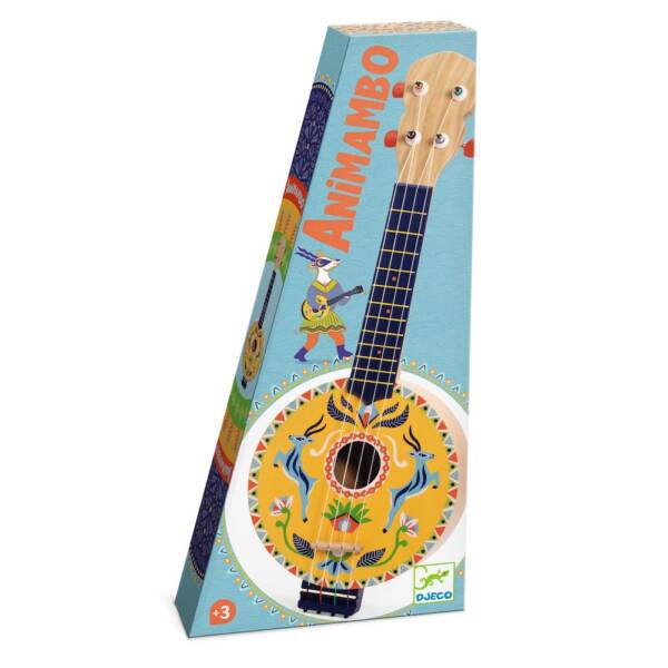 Djeco Animambo Banjo - Wooden Musical Toy - Image 3