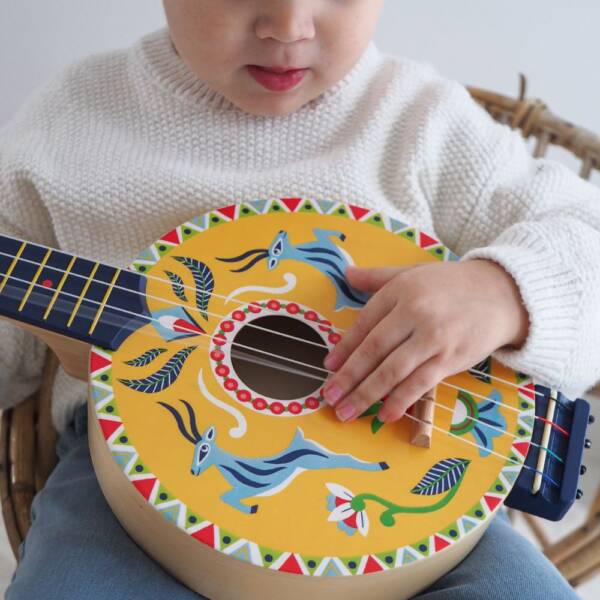 Djeco Animambo Banjo - Wooden Musical Toy - Image 2