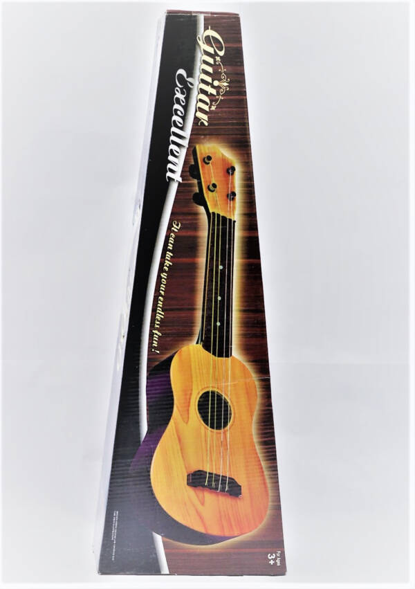 Dream Voice 4 String Acoustic Learning Guitar Toy for Kids, Musical Instrument Educational Guitar Toy for Beginner Kids (Multicolor) (Big) - Image 2