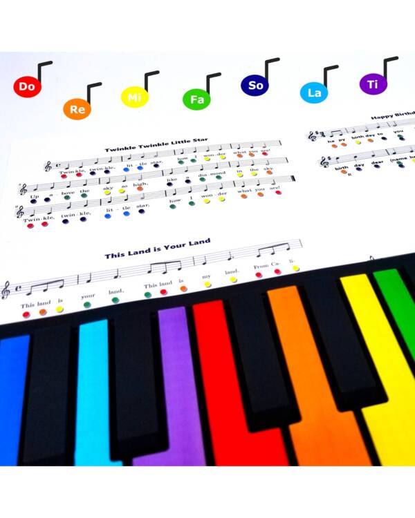 Rock & Roll It Rainbow Piano - Image 8